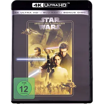 Blu-ray film Gwiezdne wojny: Część II - Atak klonów Blu-ray disk