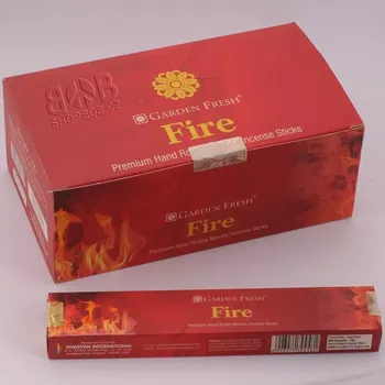 Vonná tyčinka Garden Fresh Fire indické vonné tyčinky 12 krabiček. Množstevní sleva.