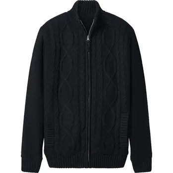 Pánská mikina esmara Men Pánská pletená mikina (černá, XL (56/58))