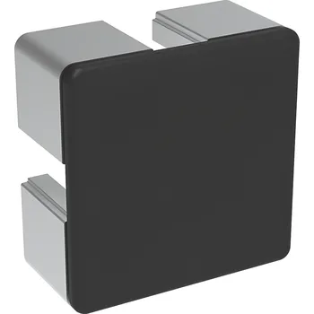 Stavební profil Alusic Záslepka profilu BH 50-10, 50x50, černá