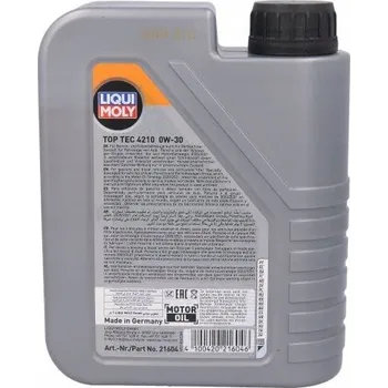 Motorový olej Liqui Moly LM21604 Olej TT 4210 0W-30 1l + přívěsek