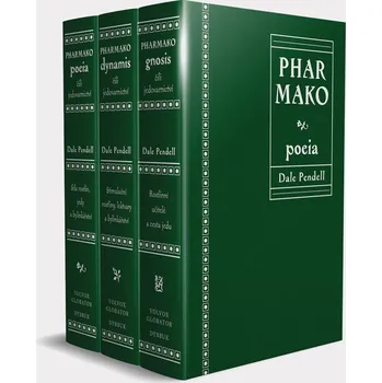 Encyklopedie Pharmako BOX 1-3 - Dale Pendell (2025, pevná, 3 knihy v boxu)