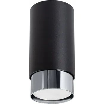 Stropní svítidlo stropní svítidlo Nero 1 černé chromové SL.1408 SOLLUX