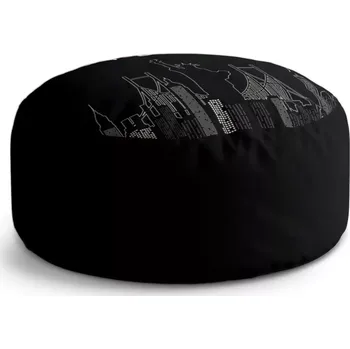 Taburet Sablio Taburet Circle Seriál Přátelé FRIENDS Obrysy: 38x48 cm