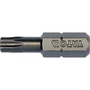 Příslušenství k nářadí Bit torx T25 x 1/4”, dl.25mm 10ks YATO YT-78144