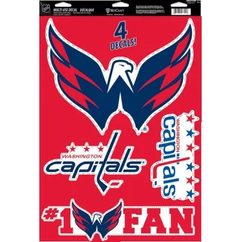 Puk WinCraft Samolepky Multi Washington Capitals 1044287