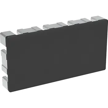 Stavební profil Alusic Záslepka profilu BH 45-10, 90x180, černá