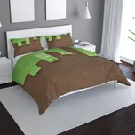 SABLIO Dětské povlečení Green Blocks 2 Varianta: 70x90/140x200cm