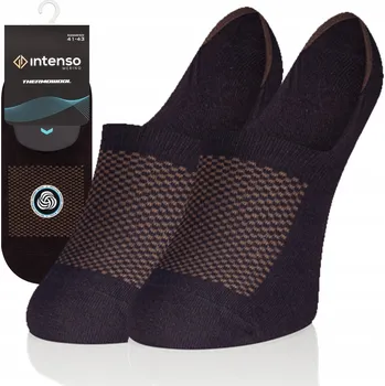 Pánské ponožky Ponožky Intenso 2571_M06 hnědé, velikost 44-46