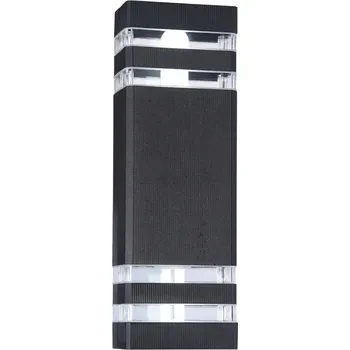 Venkovní osvětlení Venkovní nástěnné svítidlo černé nahoru dolů 33 cm IP54 Maytoni