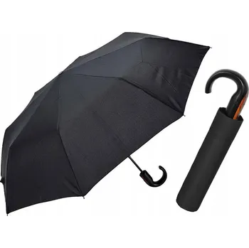 Deštník Doppler automatický deštník s pouzdrem, černý