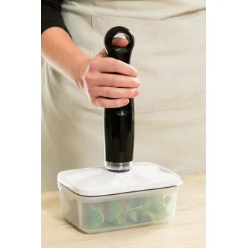 Dóza na potraviny PLASTOVÉ VAKUOVÉ DÓZY NA POTRAVINY 2 ks S VÍČKY