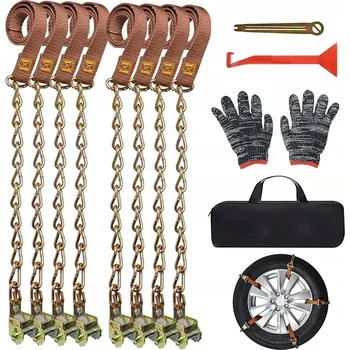 Sněhové řetězy Sněhové řetězy Bedee 165-305 KN OPASKI SNĚHOVÉ ŘETĚZY