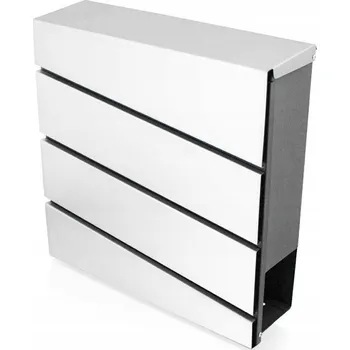 Poštovní schránka Poštovní schránka vhoz Bituxx stříbrná