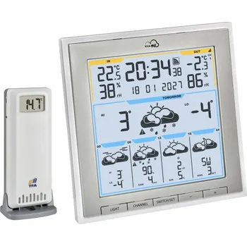 Meteostanice TFA 35.8105.02 - Bezdrátová WiFi meteostanice s chytrou předpovědí TFA.me ID-08