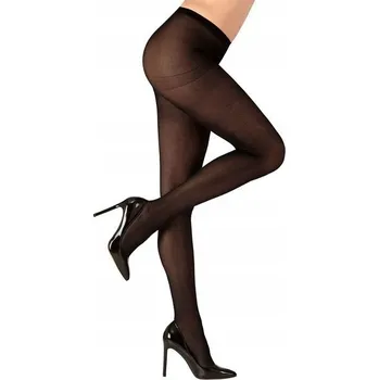 Dámské punčochy Punčocháče černé nylonové 40 DEN velikost M