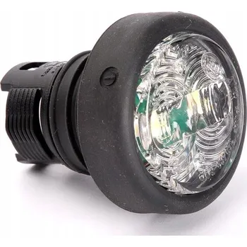 Příslušenství osvětlení automobilu Obrysové světlo bílá LED 24V FI35MM zapuštěná TIR