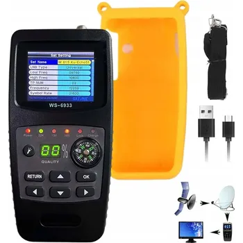 Zabezpečení domácnosti Měřič signálu FindSAT VF-6800 PRO Combo LINBOX WS-6944P DVB-S/S2/T/T2/C2