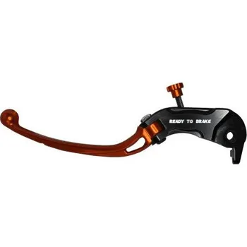 Páčka spojky výklopná ACCOSSATO LV033 aluminium, master cylinder oranžová LV033O-16-C-NRST