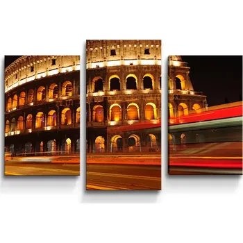 Obraz Sablio Obraz - 3-dílný Koloseum - 75x50 cm