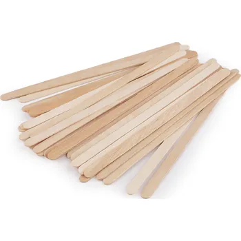 Malířská špachtle Dřevěné špachtle 0,6x14 cm, malé, přírodní