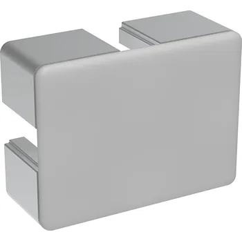 Stavební profil Alusic Záslepka profilu BH 45-10, 45x60, šedá