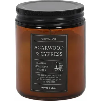 Svíčka Tradiční parafinová svíčka AGARWOOD & CYPRESS Home Styling Collection