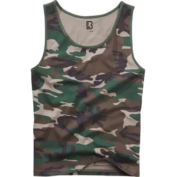 Tílko BRANDIT Tank Top Woodland S