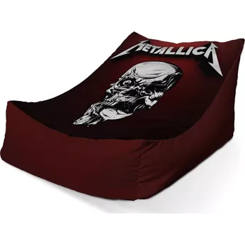 Sedací pytel Sablio Sedací vak Lounge METALLICA Death metal - 120 x 100 x 80 cm