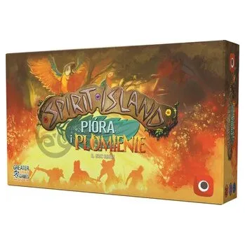 Desková hra Spirit Island. Pióra i Płomienie