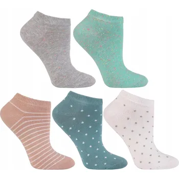 Dámské ponožky MORAJ Barevné dámské nízké Ponožky , 5 ks, 35-38