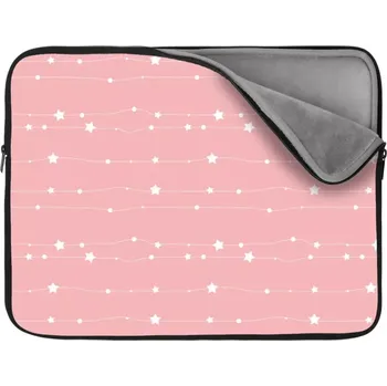 pouzdro na notebook Sablio Obal na notebook Hvězdy a tečky na provázku - 17"