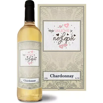 Víno Sablio Bílé víno Moje vnučka je nejlepší: 0,75 l