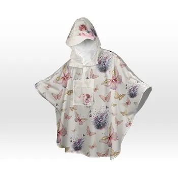 2. Třída - Panel se střihem na dětskou pláštěnku Iris lesní víla 86-110