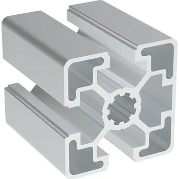 Stavební profil Alusic Hliníkový profil BH 45-10, 45x45, se 3 drážkami, lehký