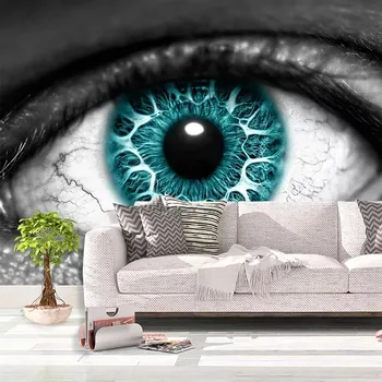 Tapeta Sablio Tapeta Modré oko - 125x75 cm