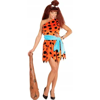 Karnevalový kostým KOSTÝM JESKYNNÍ ŽENA DIVOŠKA FLINTSTONE s