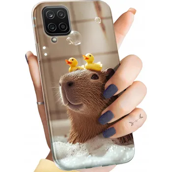 Pouzdro na mobilní telefon Zadní Kryt Hello Case pro Samsung Galaxy A12, Galaxy M12 vícebarevný