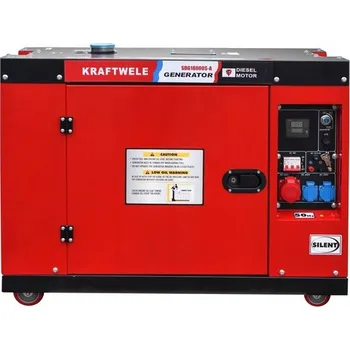 Elektrocentrála Přenosná elektrocentrála třífázová KrafTWele 14400 W na naftu