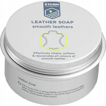 Mýdlo STORM LEATHER SOAP 100 ML MÝDLO NA ČIŠTĚNÍ PŘÍRODNÍ KŮŽE