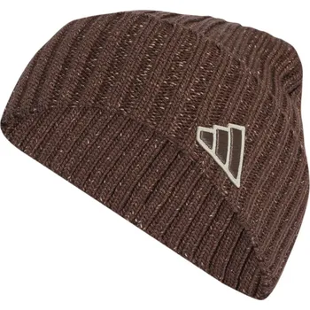 Čepice Zimní čepice ADIDAS MELANGE BEANIE JY3170 – Hnědá OSFW
