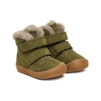Dámská obuv Froddo Kozačky Minni Suede G2110141-3 M Zelená 19
