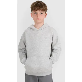 Chlapecká mikina Chlapecká nepruhovaná mikina s kapucí 4F 4FJWMM00TSWSM1860-25M 134