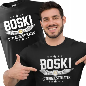 Pánské Tričko ke 40. narozeninám Super Dárek Božský čtyřicátník XL