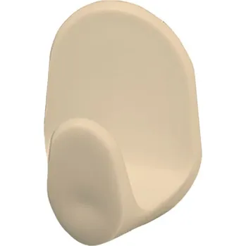 Věšák Háček bez vrtání Bisk béžový