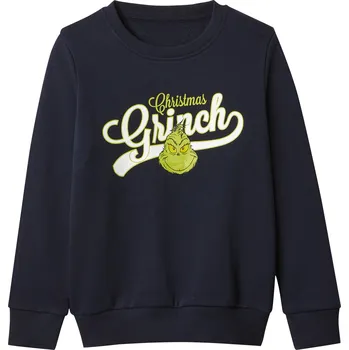 Chlapecká mikina Chlapecká mikina Grinch (navy modrá, 110/116)