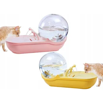 Miska pro psa Napáječka s fontánkou Rozz, plastová, 200 ml