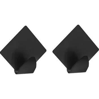 Věšák Háček bez vrtání Bisk černý