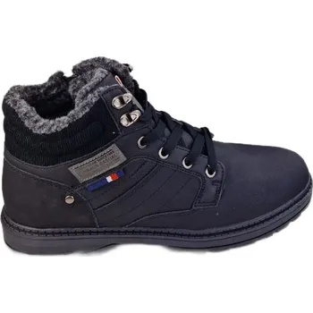 Pánská zimní obuv McBRAUN 6610 Pánské Kotníkové Boty McBRAUN černé, vel. 40