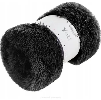 Prostěradlo Deka Spod Igły i Nitki polyester 150 cm x 200 cm černá